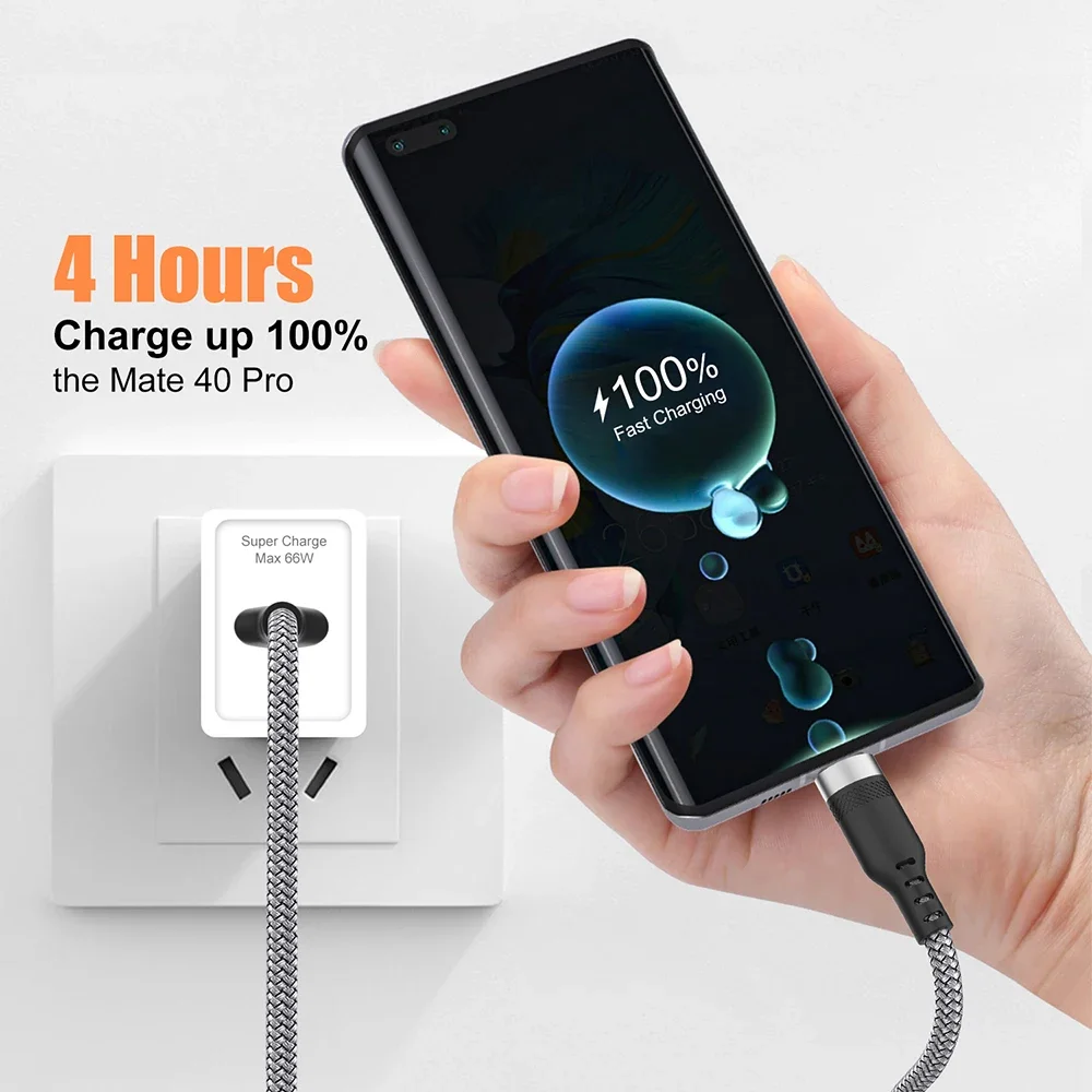 6A USB TYPE C/Micro USB Fast Charge Cable 3m 5 Meters USB C Android Extend Charging Cable for Huawei Samsung Xiaomi OPPO OnePlus