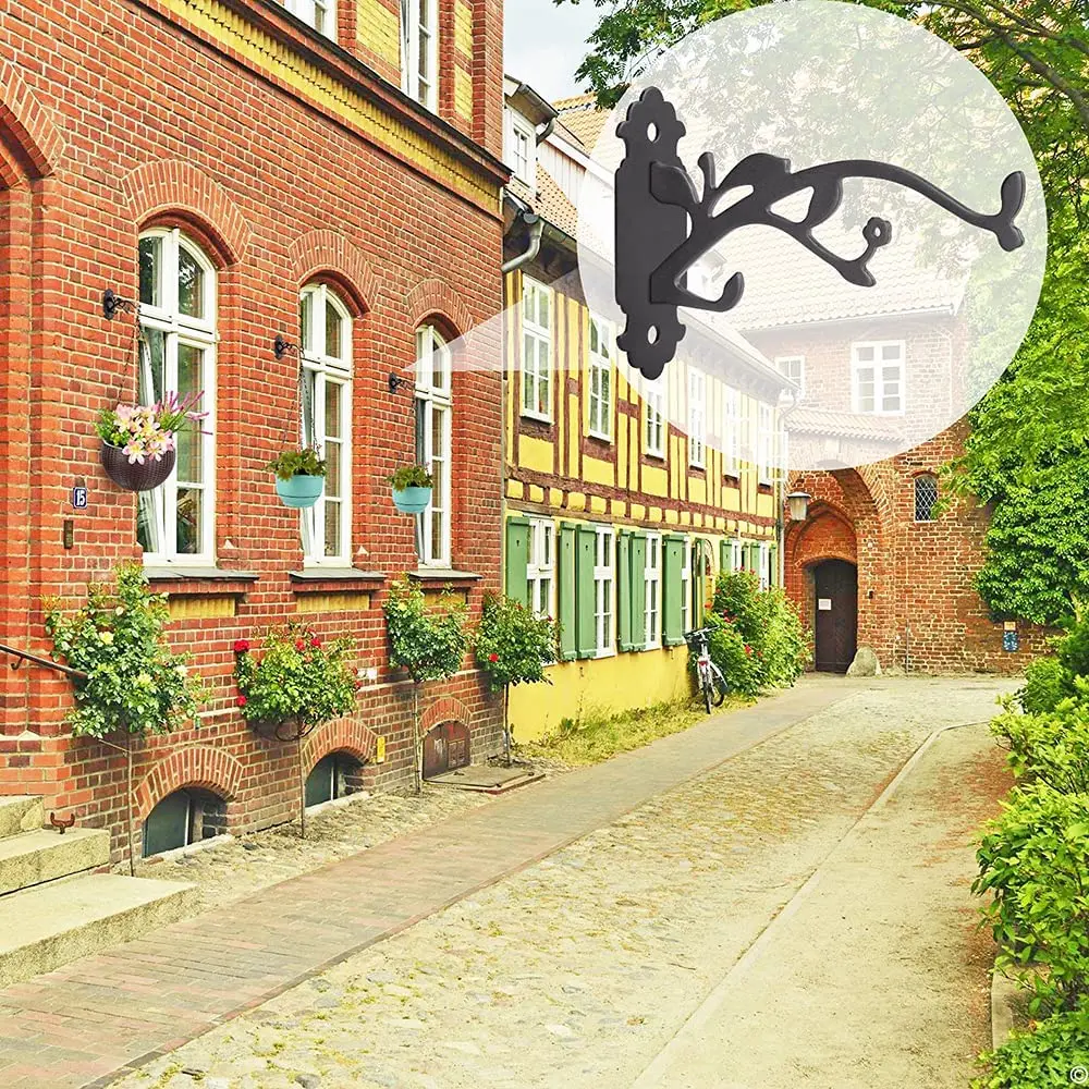 Outdoor plant hanger stand deck planting garden plants hangers free standing shepherds hooks bird feeders hanging basket stands