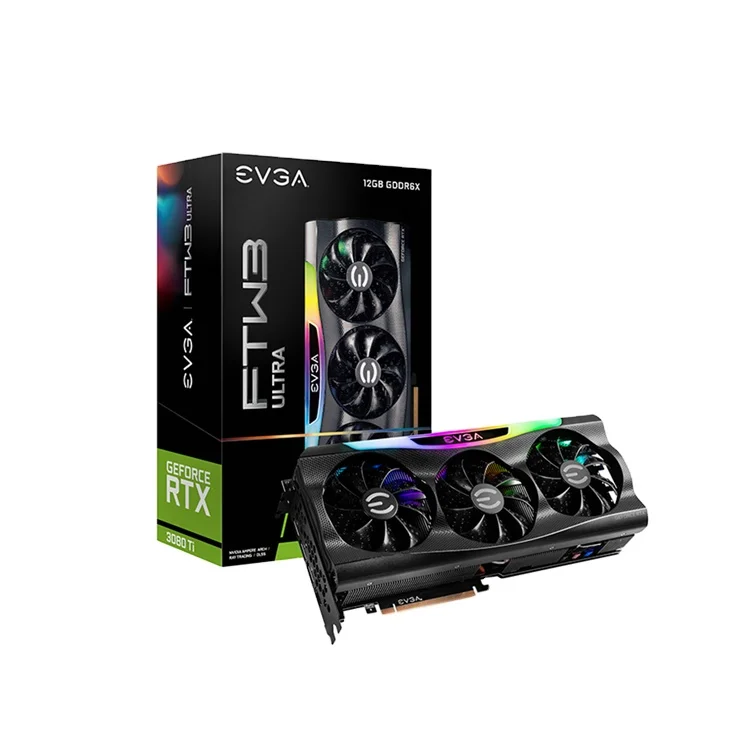 EVGA - NVIDIA GeForce RTX 3080 Ti FTW3 ULTRA GAMING 12GB GDDR6X PCI Express 4.0 Graphics Card