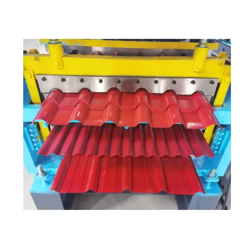 China ibr Roof Sheet Making Machine Iron Press Roll Forming Metal Roofing Tile Machinery High Quality Tile Making machine