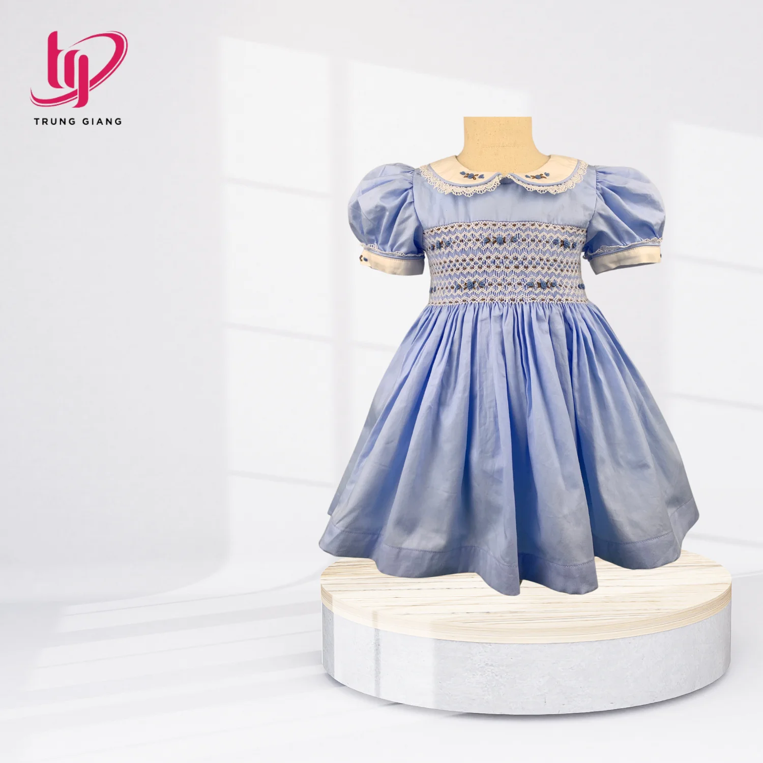 Trung Giang Fashion Smocked Children Clothing Princess Dresses For Baby Girl Customize Your Design From Vietnam Manufacturer