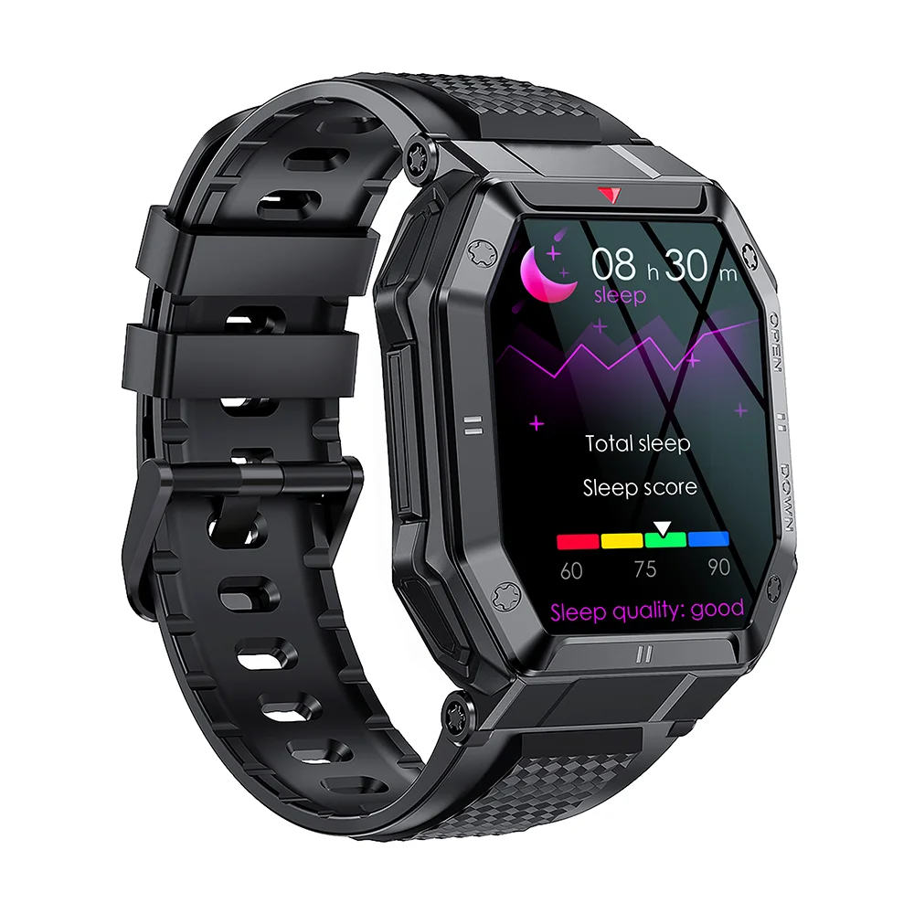 Reloj Inteligente 2022 Smart Watch 1.85inch K55 Heart Rate 350ma Big Battery Outdoor Sport Watches for Man