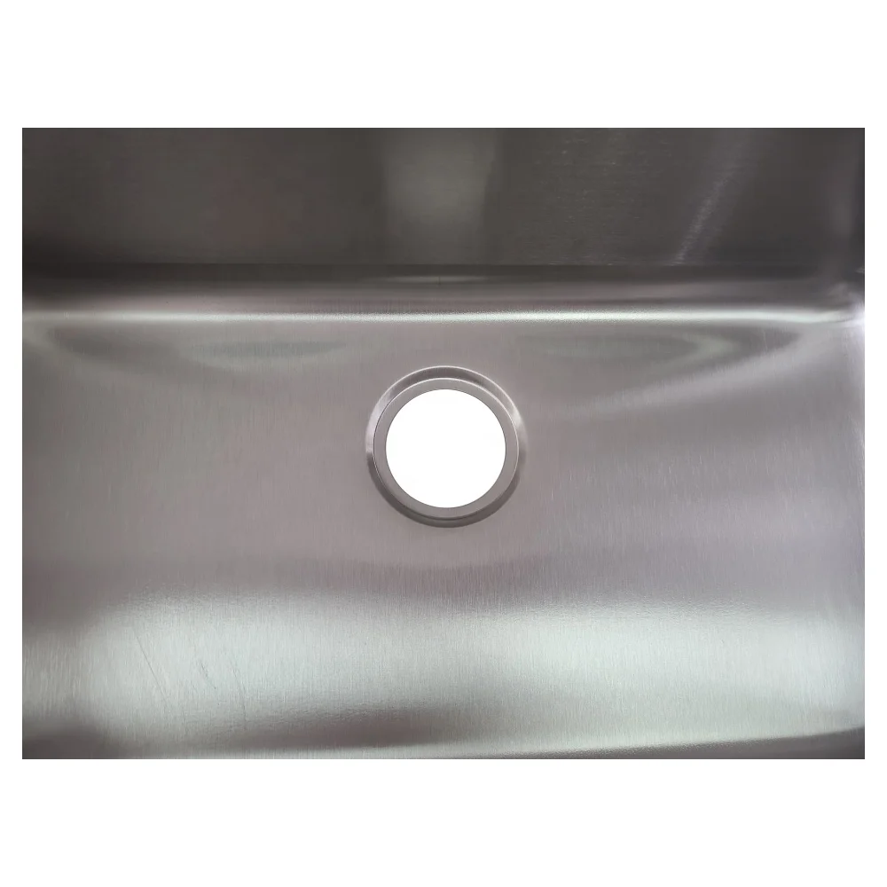 Undermount прямоугольная сливная кухонная раковина 8046B глубокая одинарная чаша из нержавеющей стали