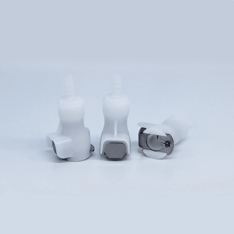 Economic version Plastic Quick coupling with shut-off function hose barb connector female valved connection tube fitting