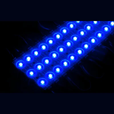 USA Stock Blue LED Module 12V 1.32W 3 Chip LED Module CE RoHS Certification RGB LED Module