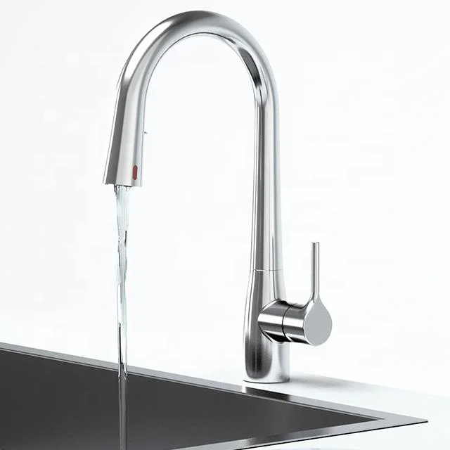New style modern infrared automatic pull down kitchen faucet touchless faucet handfree tap