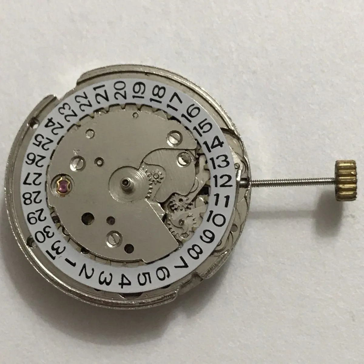 2813 Watch Movement 3 Hands Single Calendar Automatic Mechanical Movement