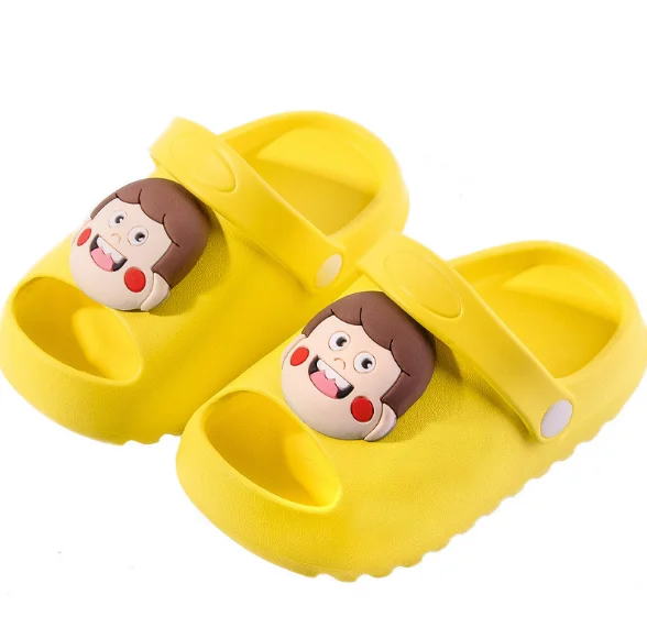 
kids 2021 designer inspired kito Head Portrait Non-slip Anti-collision Soft-soled shoes sandals for childrens 