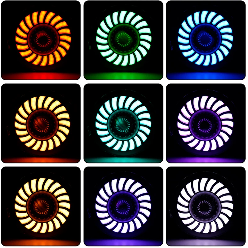 Sanyou 9 Inch Halo with DRL RGBW Led Headlight for 2018 Later J-eep W-rangler JL Gladiator JT