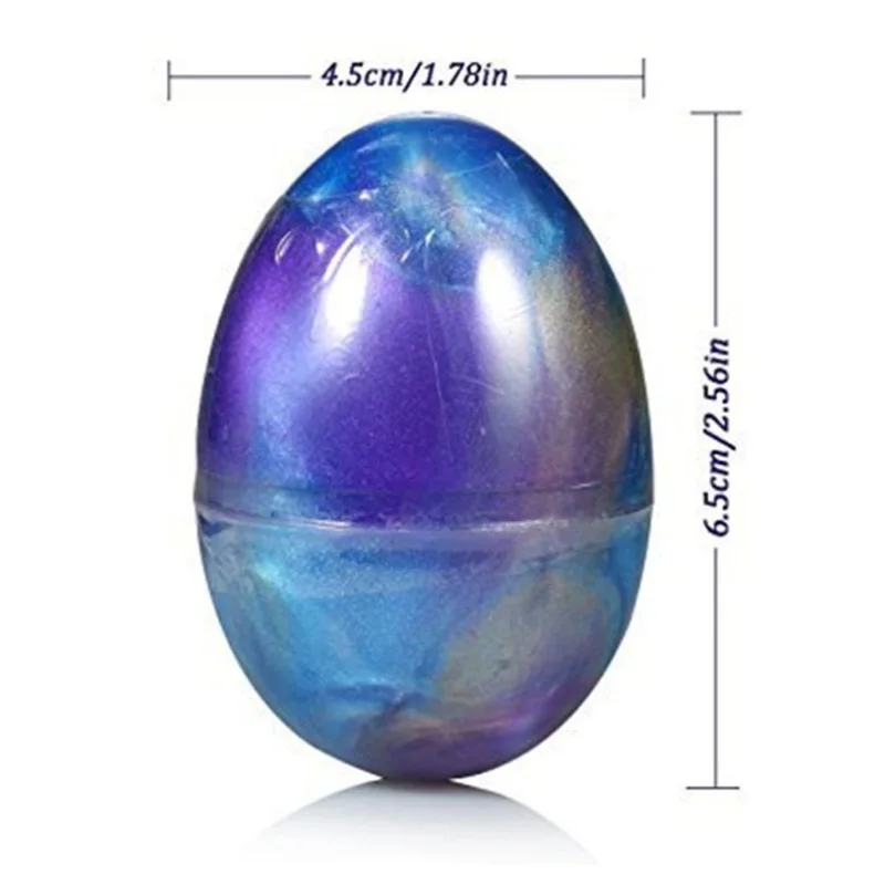 Слайм Galaxy Egg блестящий слайм пушистый игрушки для яиц Прямая продажа с завода Хрустальная забавная развивающая игрушка демонстрационная коробка