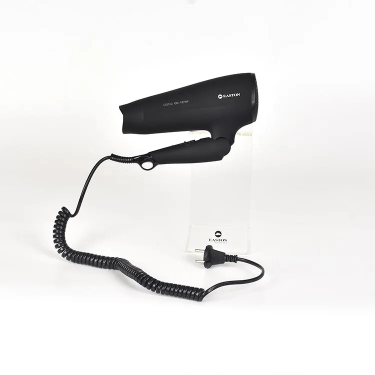 New design anti-pinch folding custom logo blow high speed hair dryer for hotel