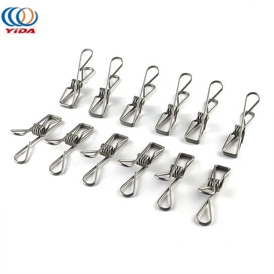 Supply Paper Clip Stainless Steel Wire Spring,Clothes Clip Spring