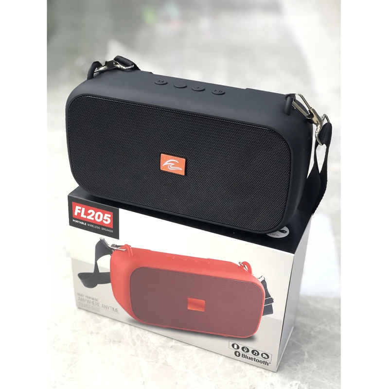 New Amazon hot style FL205 Blue tooths speaker Blue/tooth Wireless Speaker Soundbar Outdoor Handle Bass