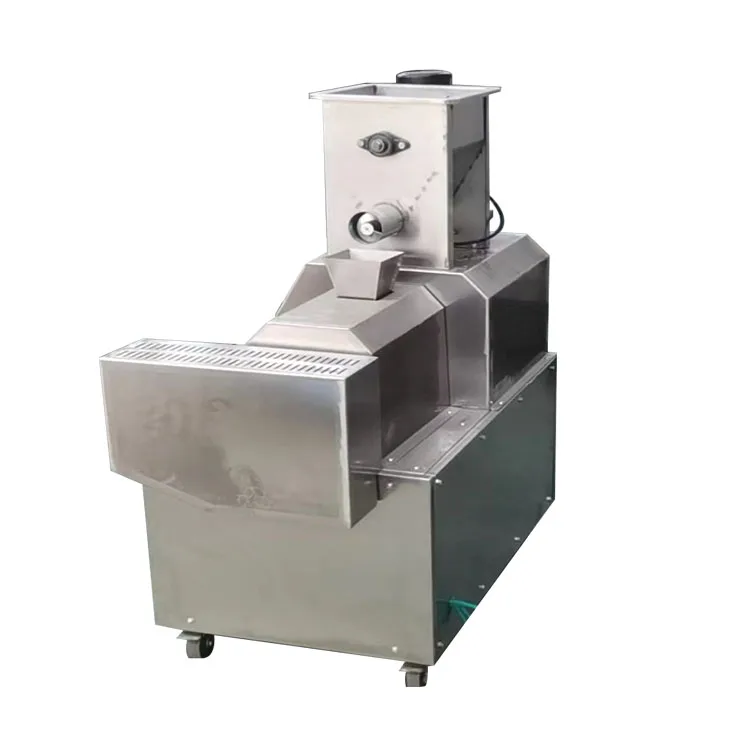 Mini multifunctional snack extruder, corn and wheat grain snack extruder, stainless steel food grade automatic snack food