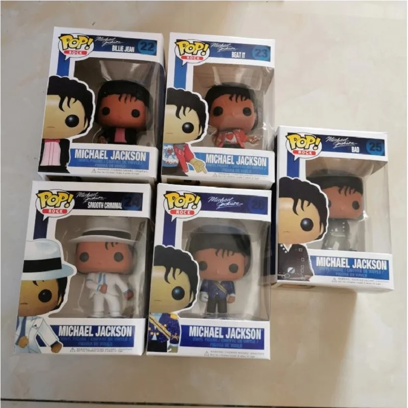 Funko поп-игрушки Майкл Джексон милые виниловые Фигурки Коллекционная модель куклы игрушки для детей подарки новая оптовая продажа