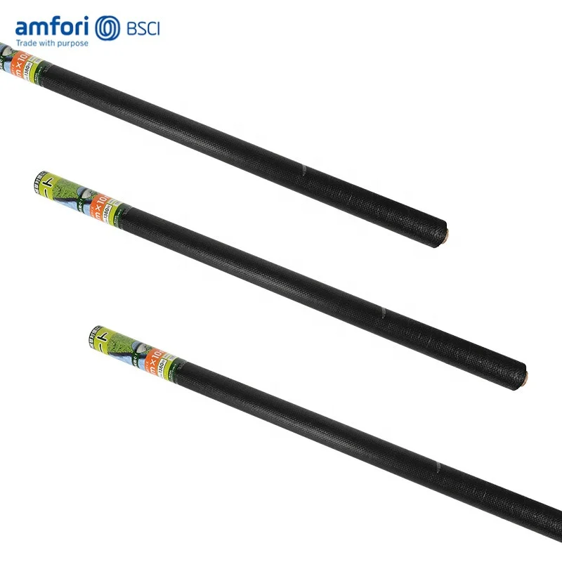 Ecofriendly Pp Woven Weed Mat Weed Control Barrier Mat In Roll Fabric