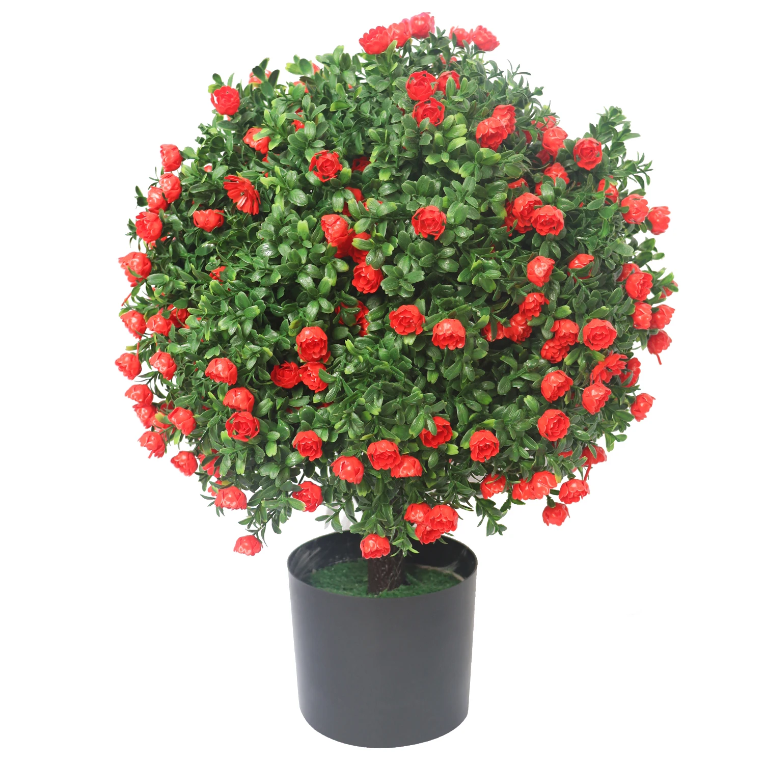 Оптовая продажа пластиковых искусственных роз лаванды зеленая трава бонсай с цветами искусственные растения деревья для наружного внутреннего декора