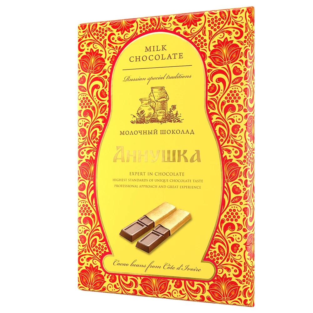 
Annushka Milk chocolate sticks 