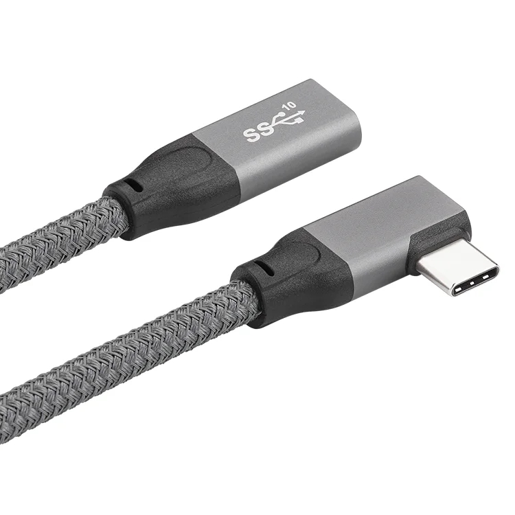 ULT-unite Good Quality  USB C Extension 4k 90 degree Type C Cable