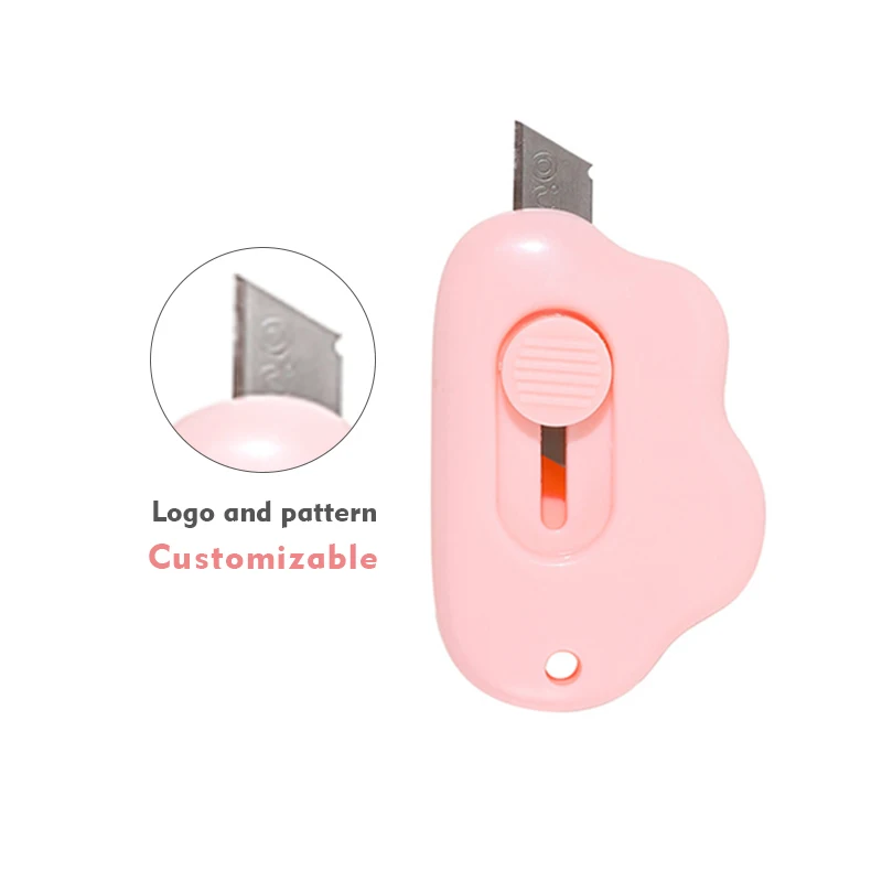 Wholesale Art Knife Cartoon Cloud Rabbit Shape Mini Paper Knife Portable Unpacking Machine Safety