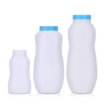 300ml hdpe powder bottle Customizable Soft-touch Empty Hdpe Plastic  Protein Powder Bottle