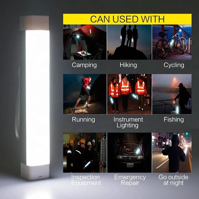 Светодиодная аварийная лампа USB DC/AC зарядная лампа