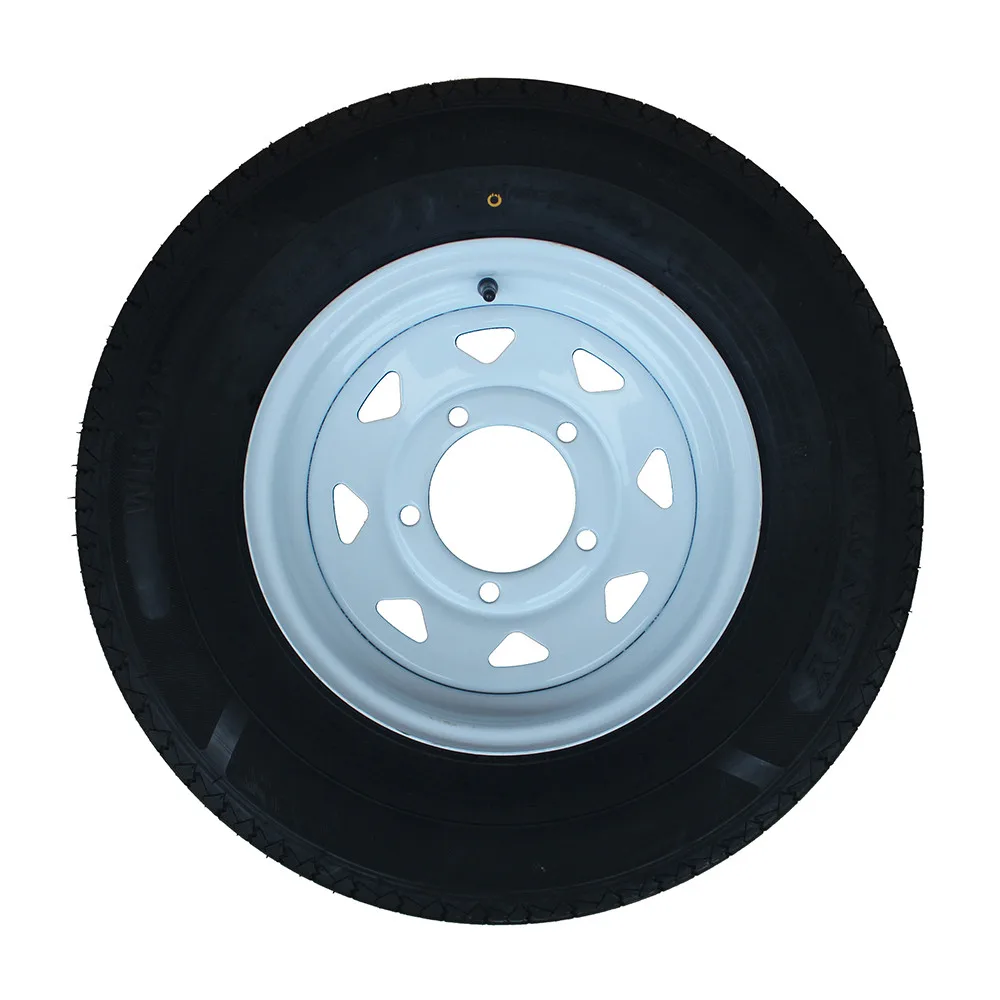 hot sale  ST185/80R13 trailer tire with steel wheel