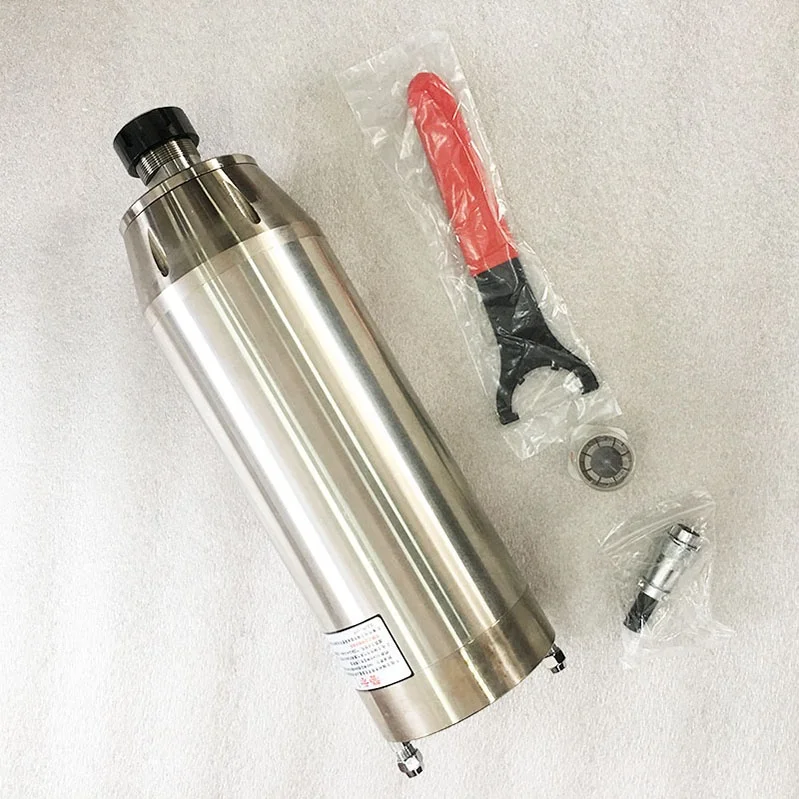 5.5kw водяного охлаждения шпинделя МОТОР er32 резьба по дереву Электрический мотор шпинделя для лазерной гравировки