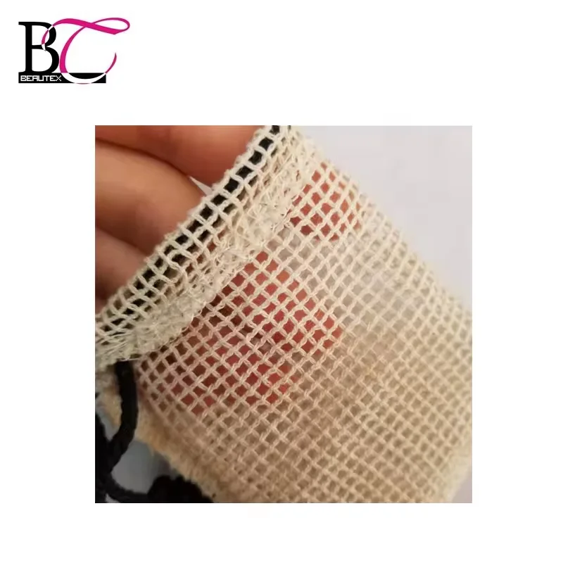 Wholesale Biodegradable Purified Cotton Soap Mesh Bag