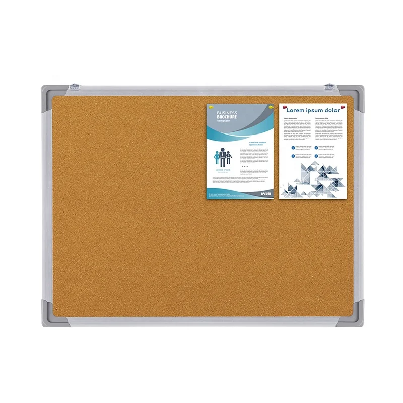 KBW standard size classroom cork board size 240*120 cm