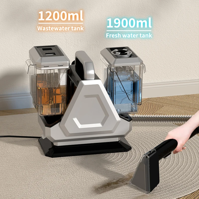 New design custom color matching dry and wet dual vacuum cleaner household stains sofa mattress carpet cleaning machine