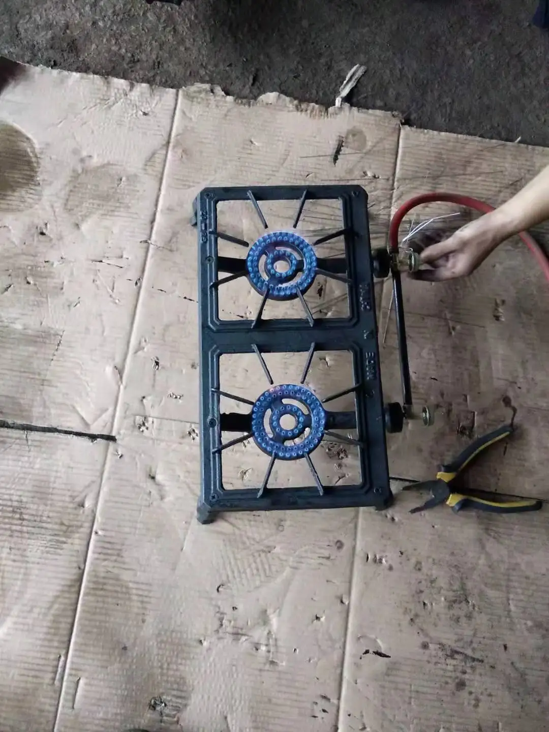 
cast iron gas cooker 