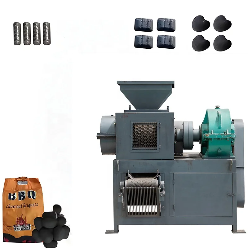 low cost briquettes ball press machinery bbq barbecue charcoal briquette pressing making machine for sale