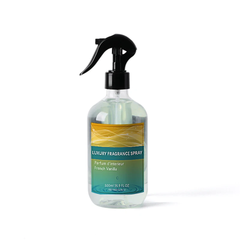 Hot Selling 500ML Luxury Perfume Spray Musk Air Fresher Fragrance Customized Romantic Spray Room Spray