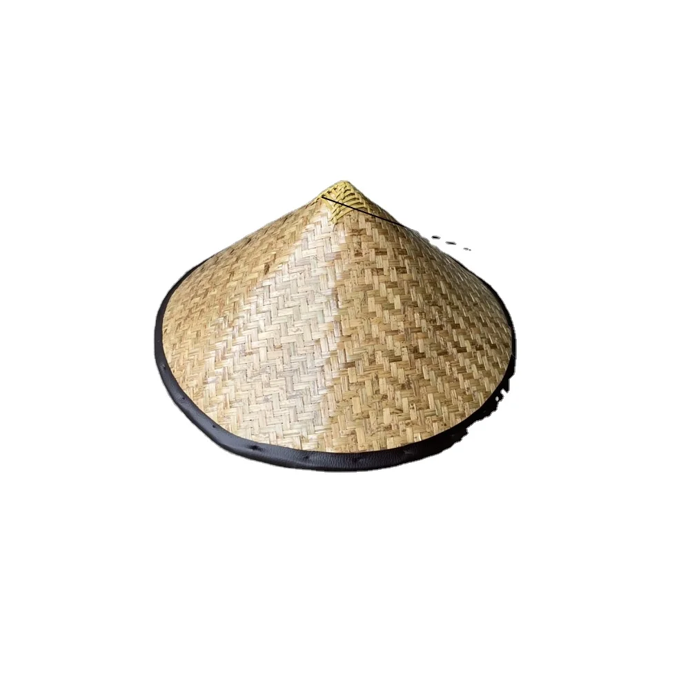 Eco Friendly Biodegradable  Unique Handicraft Making Vietnamese  Bamboo Hat  Traditional Hat For Sale