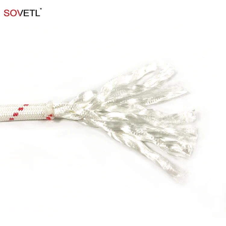 Dyneemas uhmwpe fiber rope High Modulus rope Flexible 12 Strands High Strength UHMWPE Braid rope