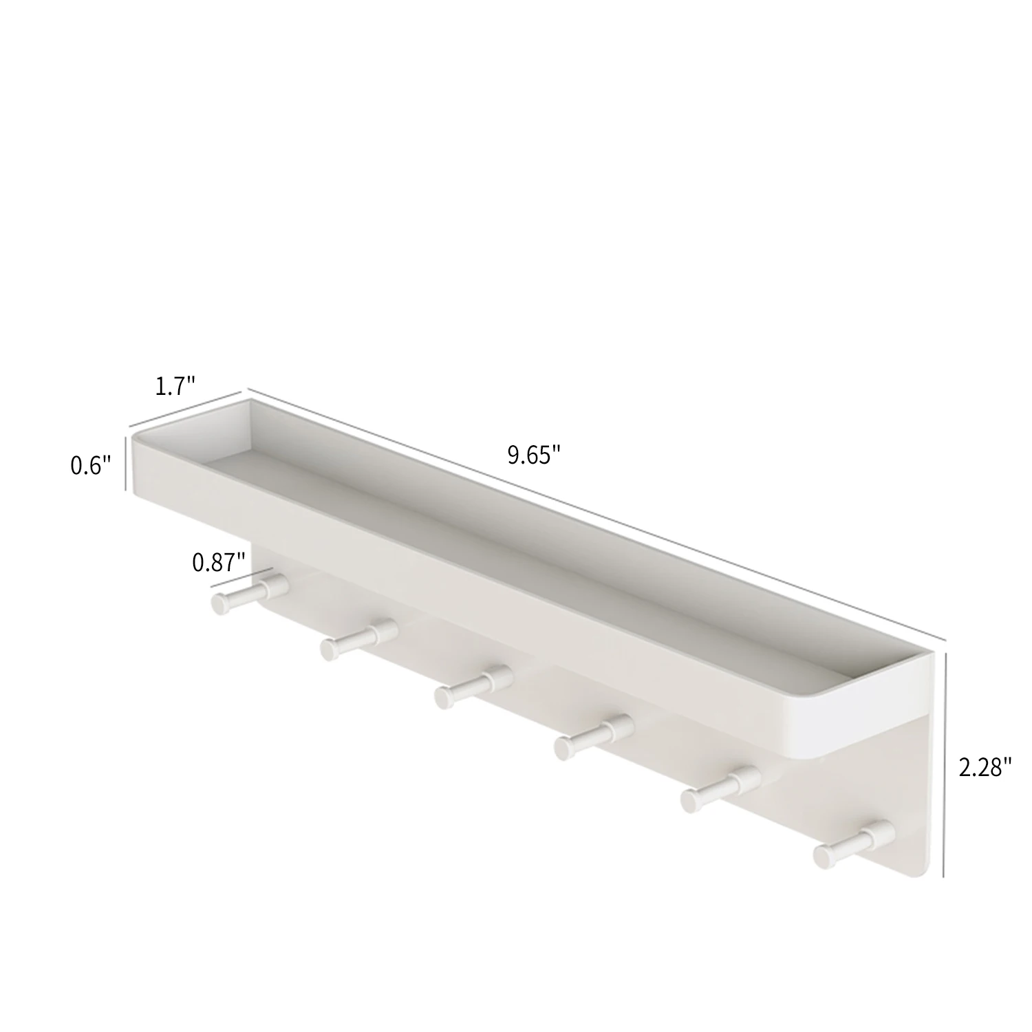 Magnetic wall calendar  wooden wall hanging shaped key hook holder