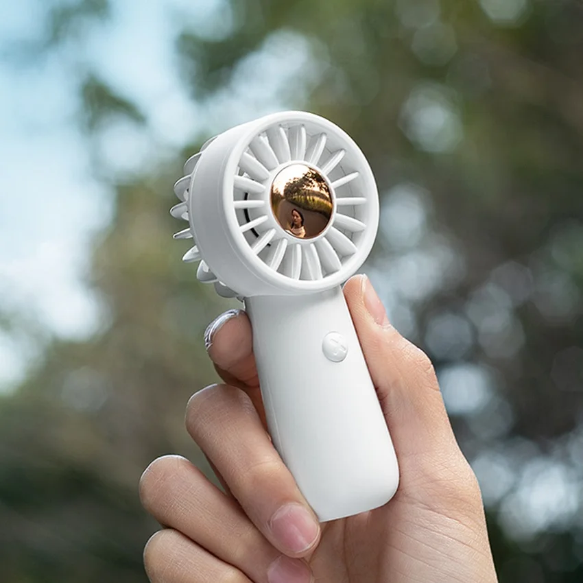 Hot Selling Usb Portable Hand Fan 54g Mini Ventilateur Three-speed Min Fan Rechargeable Electric Fan Wholesale
