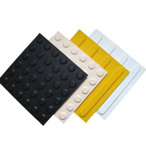 TPU material produces high quality floor laying tactile tiles for disabled floor cable protector tiles