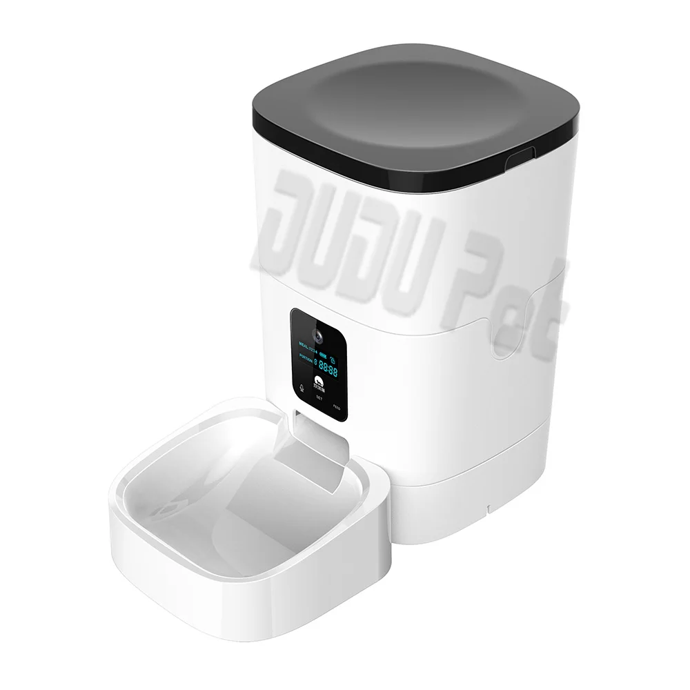 Automatic Pet Feeder Wifi Remote Control Cat Dog Food Dispenser 4L Smart Feeder 1-10 copies at a time Cat Dog Food Feeding