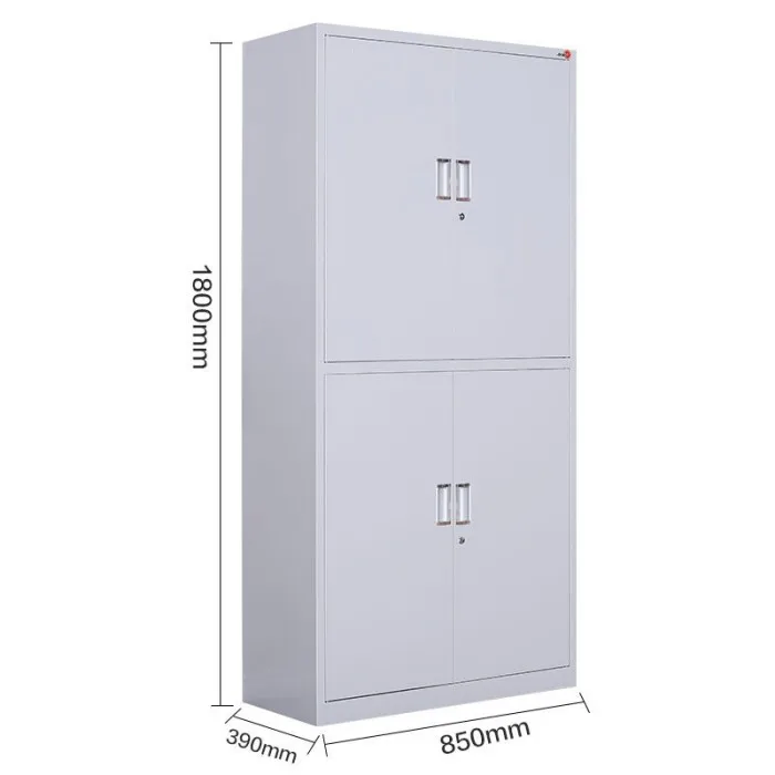 Factory direct 4 door metal office file cabinet with 2 secret drawers
