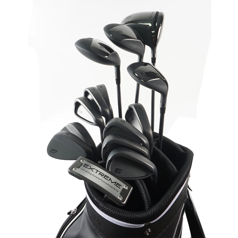Factory Price Manufacturer Supplier Black Men S Clubs And Sets Best Beginner Golf Club Set 2022