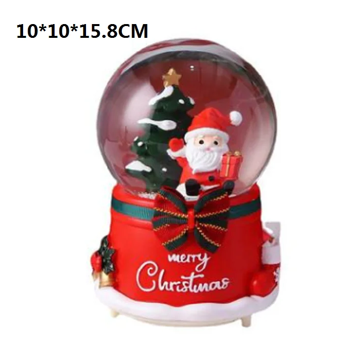 Santa snow globe 07