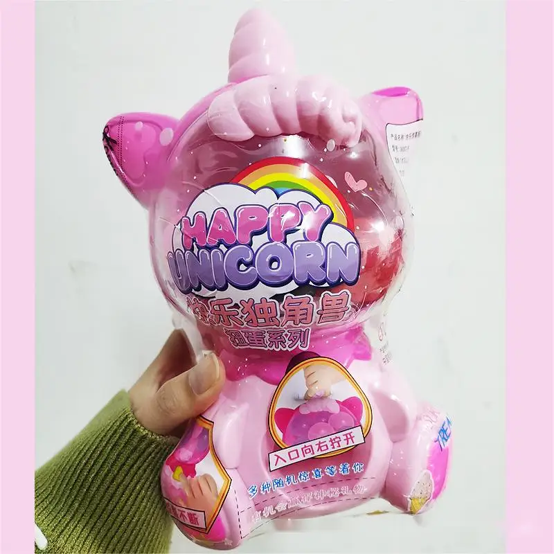Surprise Gift Kids Candy Gift Mini Egg Twisting Machine Happy Unicorn  Twisting Egg Toy With Candy For Children