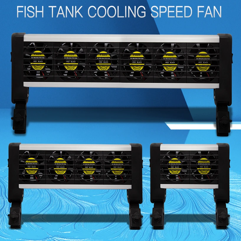 Factory Production Aquarium Fish Tank Aquascape Summer Cooling Temperature Fan