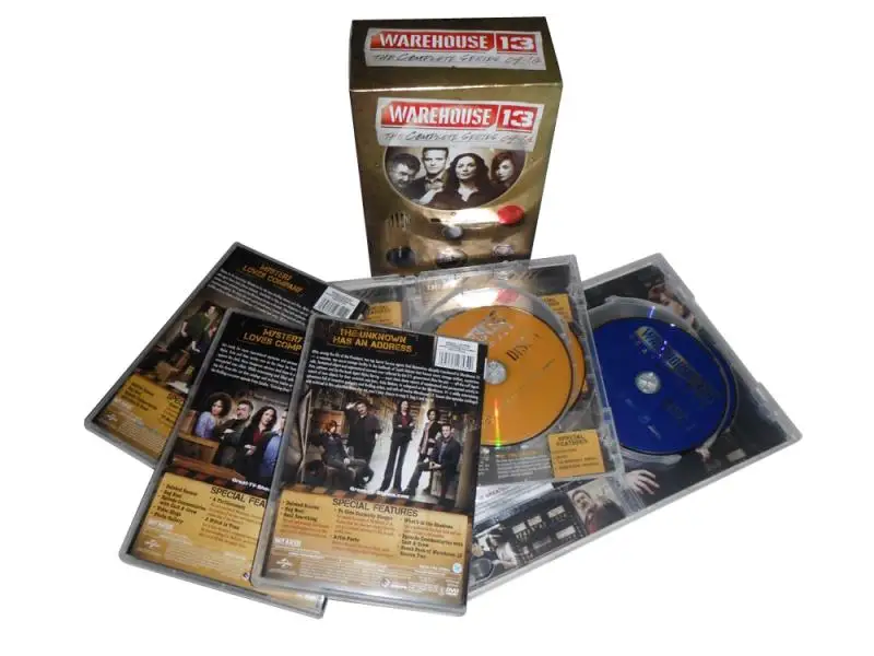 Warehouse 13: The Complete Series 16DVD box set dvd movies CD album blu ray wholesale to Amazon/eBay/Walmart free shipping gift