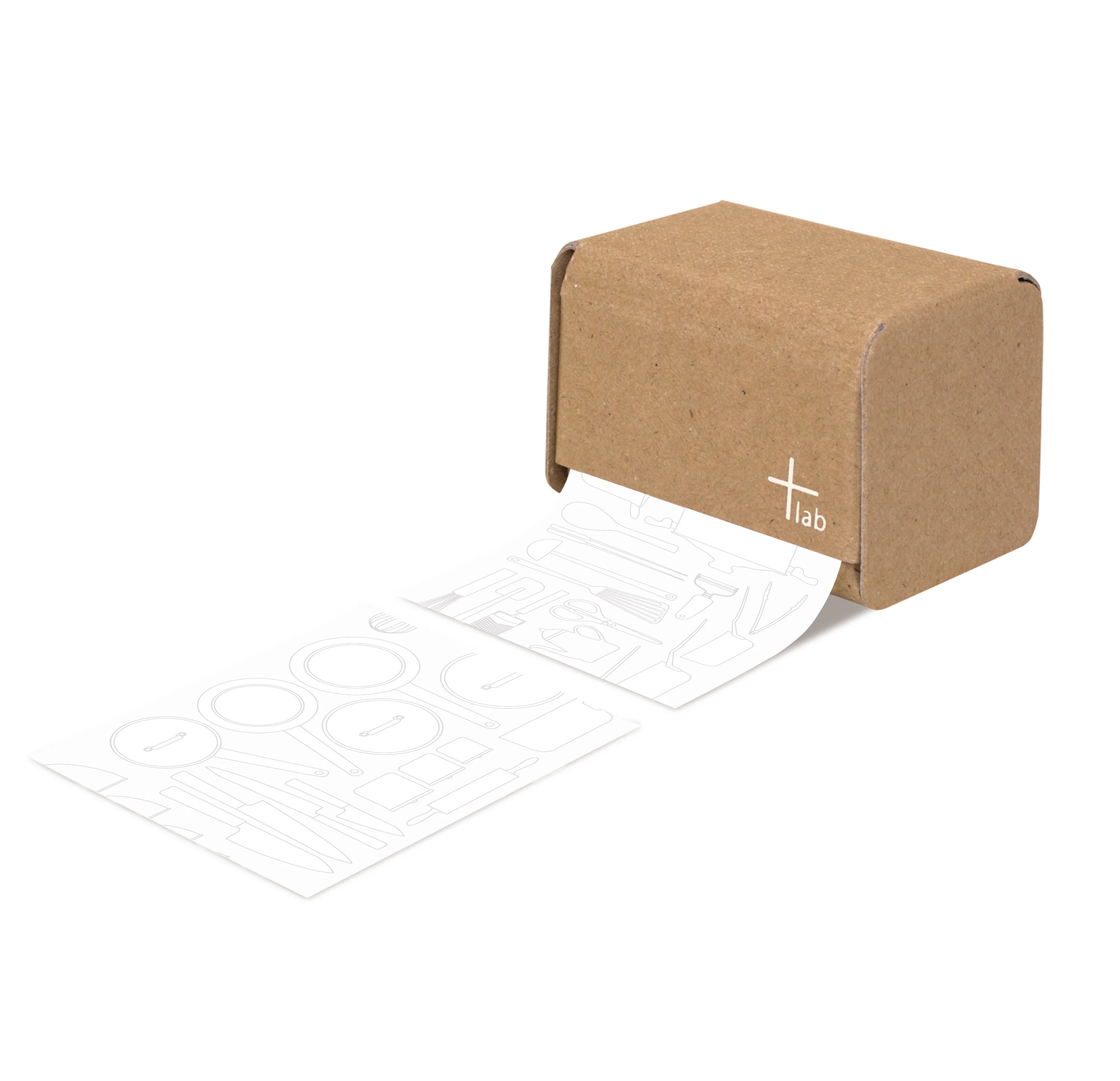 Tear off whatever length you need memowrap notebook printing