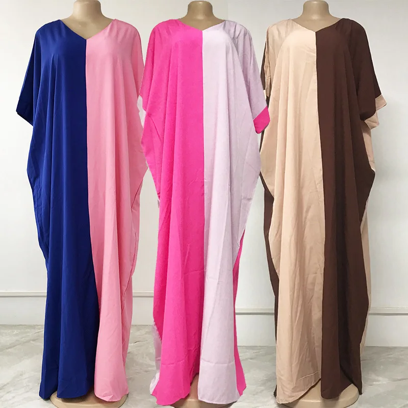 2022 New Dashiki Robes Summer Fashion Print Ladies Clothing African Clothes for Women Casual Dress