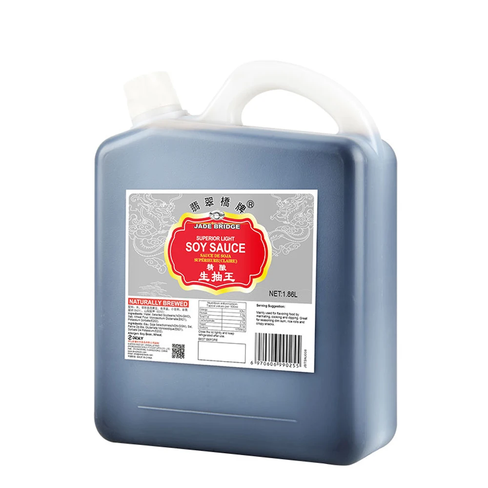 150ml Table Glass Bottle Traditional Food Seasoning Natural Brewed Light Soy Sauce