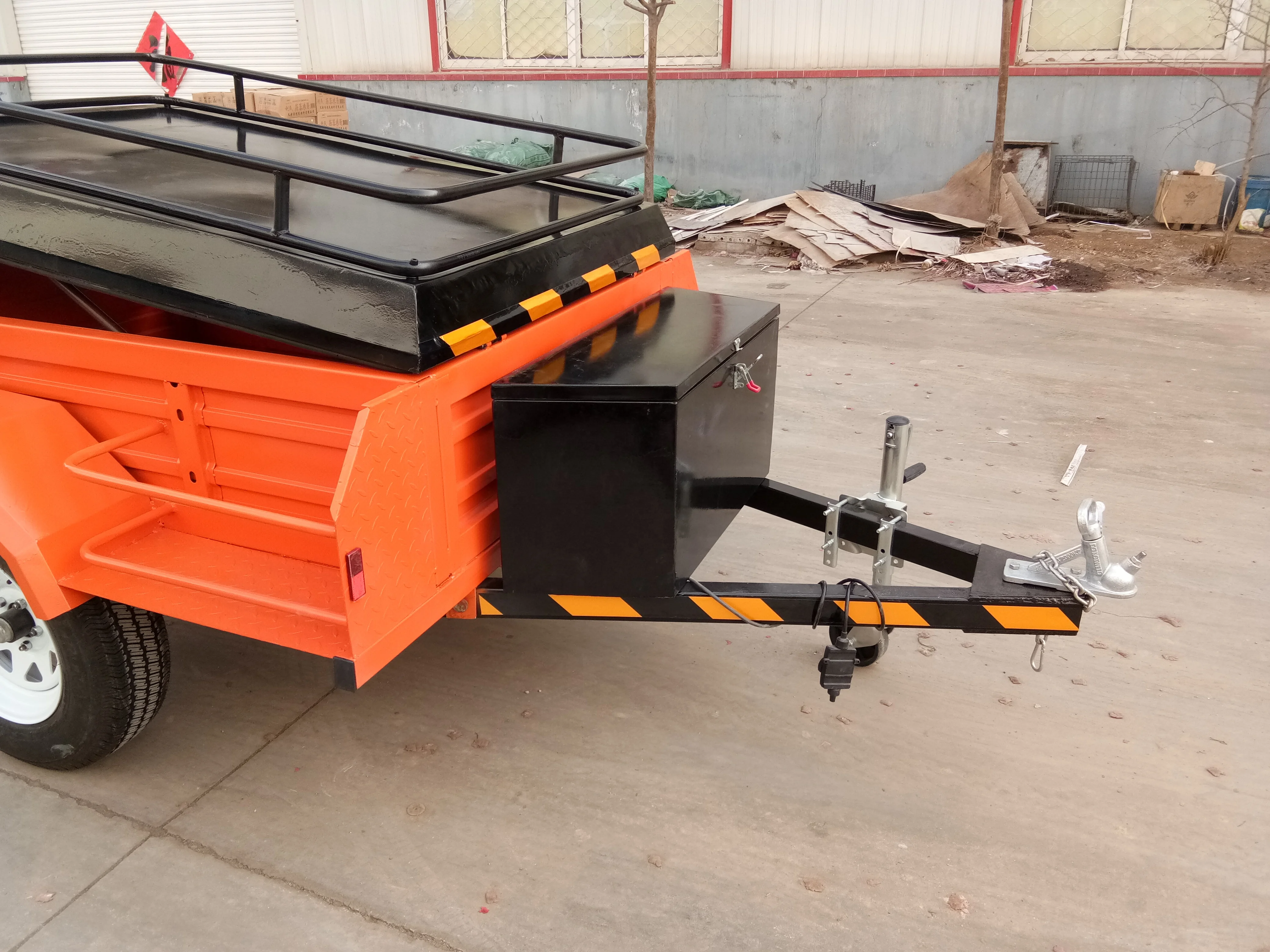 high quality Electrophoresis Print  box trailer AVT trailer Camping Trailer